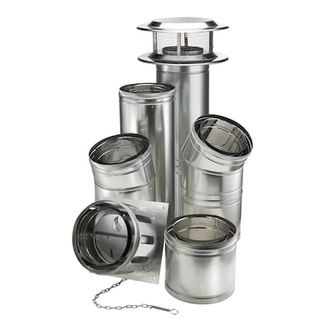 Palacedesigns 14DCA-WS 14 Inch DuraVent DuraChimney II Wall Strap 14 in. PA3368134